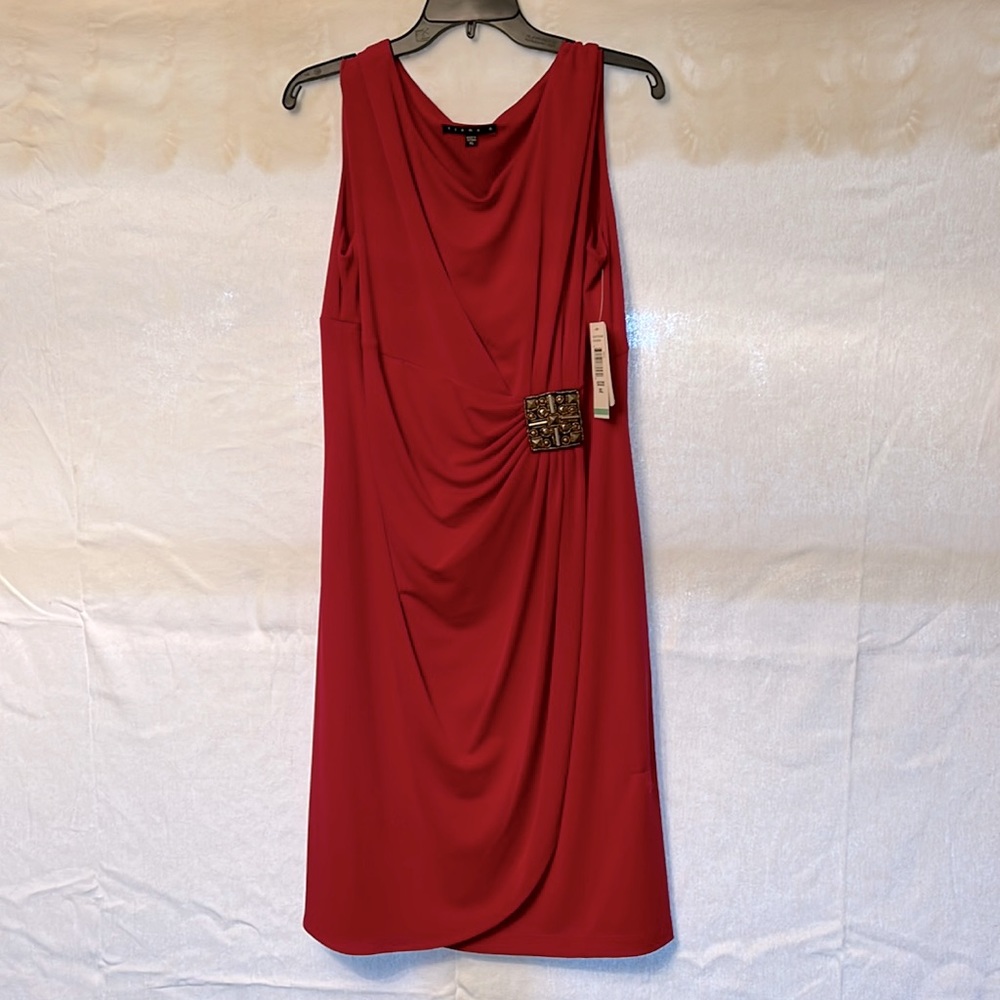 Red dress, lightweight, new with tags